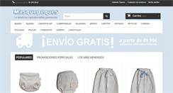 Desktop Screenshot of masquepeques.com